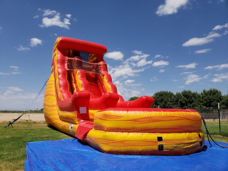 Volcano Water Slide Rental In Phoenix Arizona From Az Bounce Pro