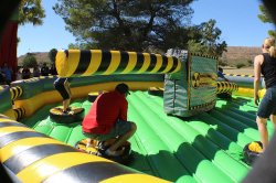 Meltdown Inflatable 8 Players (Incl Attendant)