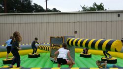 Meltdown Inflatable 8 Players (Incl Attendant)