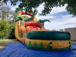 20ft Fiesta Breeze Water Slide with Pool