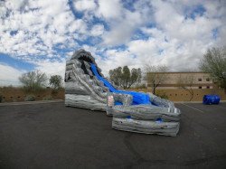 20ft Avalanche Curve Dual Lane Water Slide