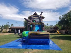 22ft Rocking Rapids Single Water Slide