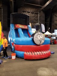 18ft Train Water Slide