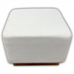 Ottoman - Colette Cube - Ivory