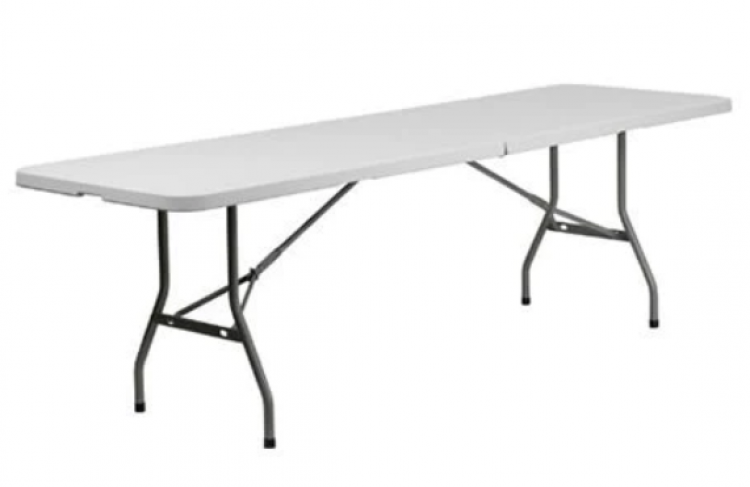 8ft Banquet Table - Plastic