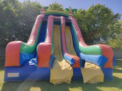 22ft Tropical Rush Dry Slide