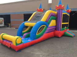 CYT Wacky Dual Lane Combo Water Slide