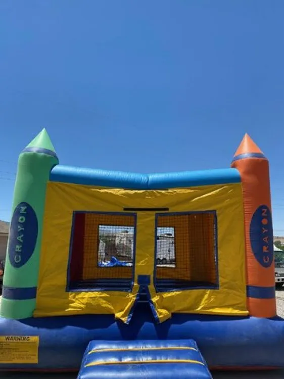 Crayon Bounce House