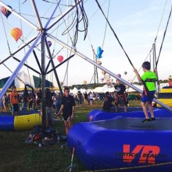 V3 Ultimate Bungee Trampoline incl staff (3 ppl)