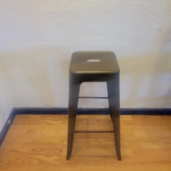 Backless Metal Bar Stool