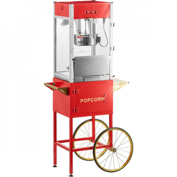 Popcorn Cart with Machine