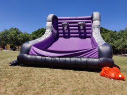 Inflatable Basketball Game (Purple)