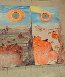 Fall Themed Cornhole (2 Boards)