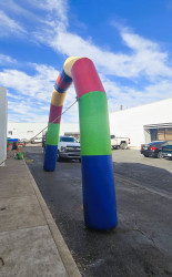 Inflatable Colorful Arch