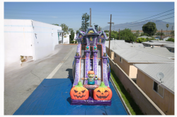 24ft Spooky Mansion Dry Slide