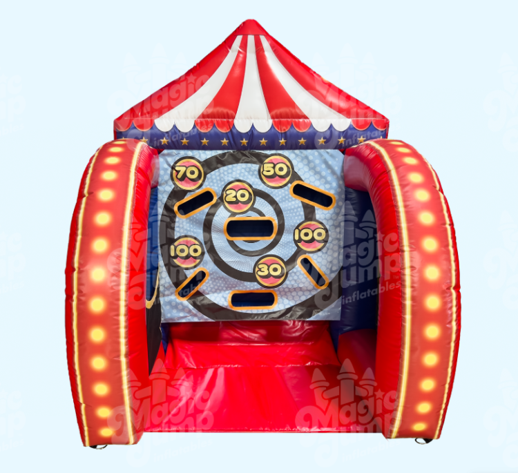 Frisbee Toss Inflatable Carnival Game