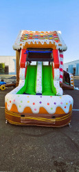 Gingerbread Combo Bounce House