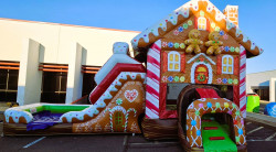 Gingerbread Combo Bounce House