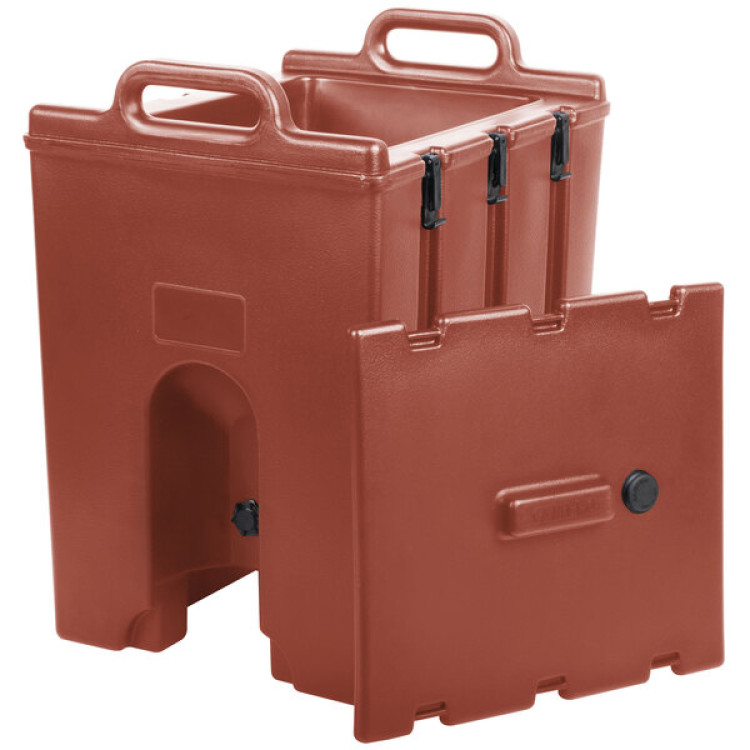 4.75 Gallon Brick Red Insulated hot container