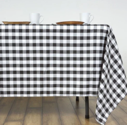 6' Lap length Linen - CHECKERED